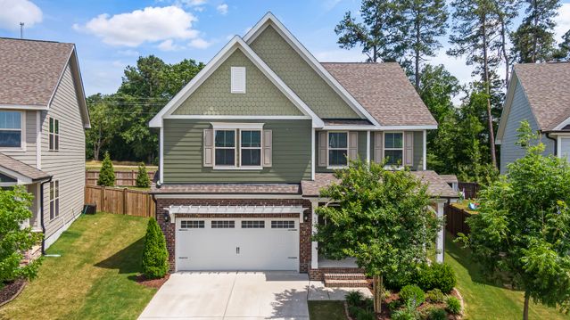 the exterior of a suburban home